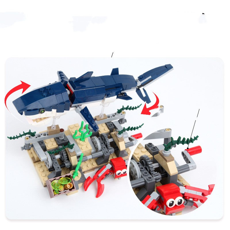 Building Blocks Changeable Series Submarine Creature Toys - Fashioinista