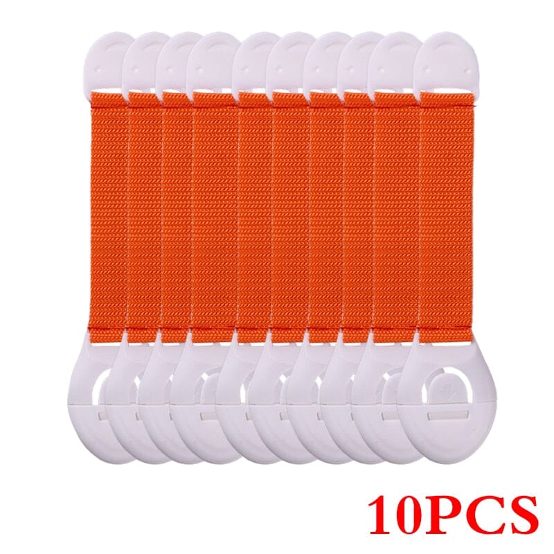 Child Lock Protection (10Pcs/Lot) Home & Garden Fashionjosie orange China 