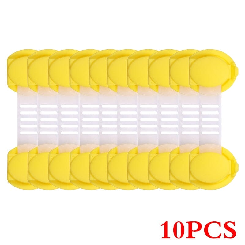 Child Lock Protection (10Pcs/Lot) Home & Garden Fashionjosie yellow China 