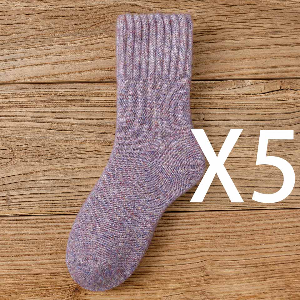 Wool Socks Women's Winter Warm Thickening