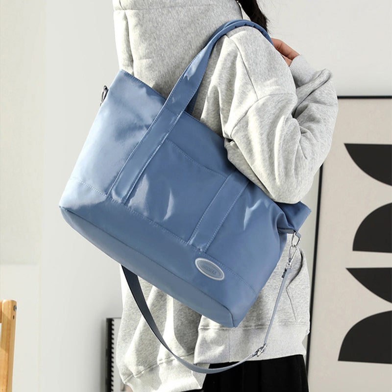 Large Capacity Tote Bag New Shoulder Bag Casual Korean Style Trendy Solid Color Handbags For Women - Fashioinista