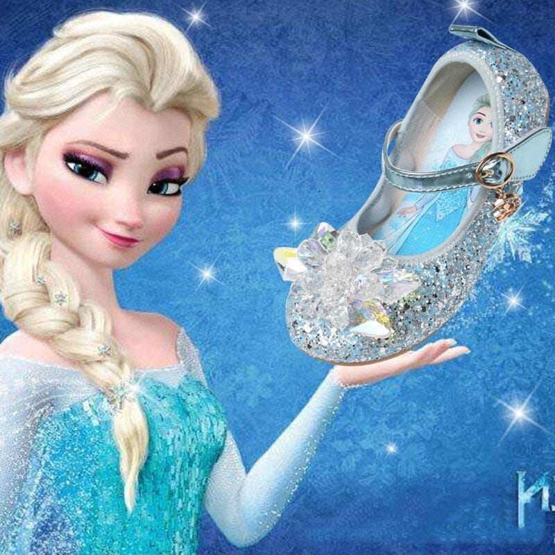 Disney Princess Crystal Shoes Shoes Fashionjosie Blue 23-Insole 15.0 cm 