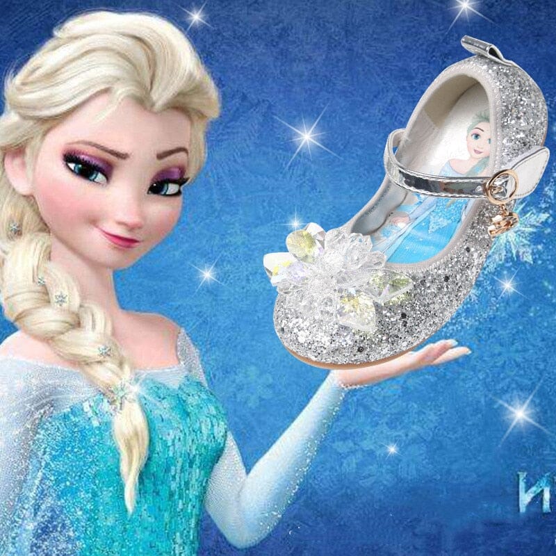 Disney Princess Crystal Shoes Shoes Fashionjosie Silver 23-Insole 15.0 cm 