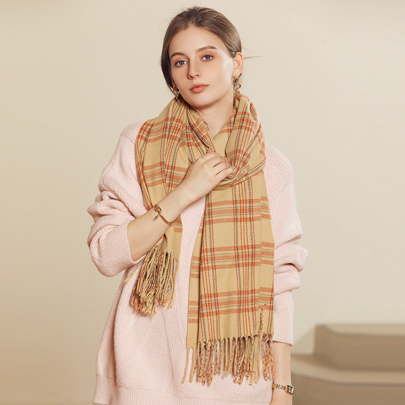 Women's New Line Printed Cashmere Scarves - Fashioinista