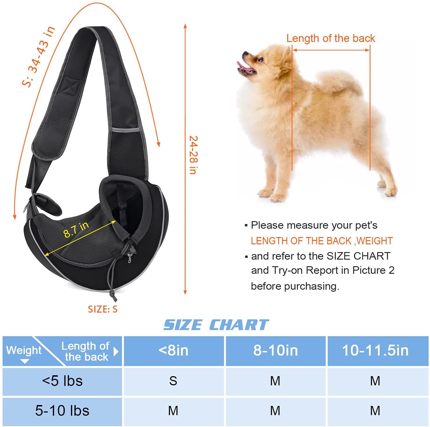 Portable Crossbody Pet Bag for Dogs & Cats - Fashioinista