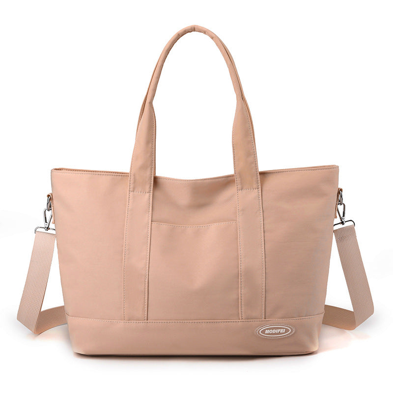 Large Capacity Tote Bag New Shoulder Bag Casual Korean Style Trendy Solid Color Handbags For Women - Fashioinista