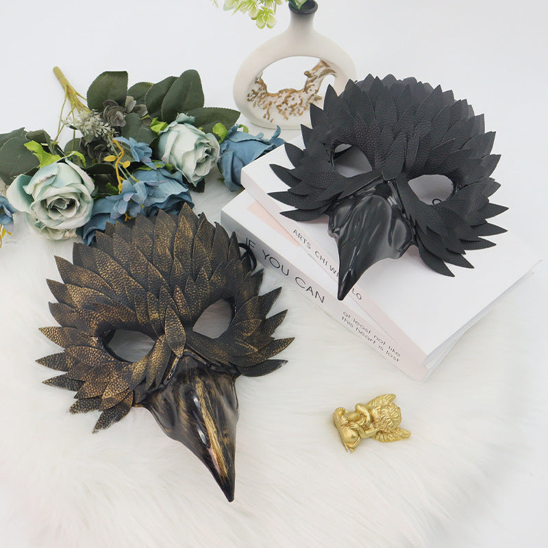 Halloween Delicate Bird Mouth Mask Masquerade