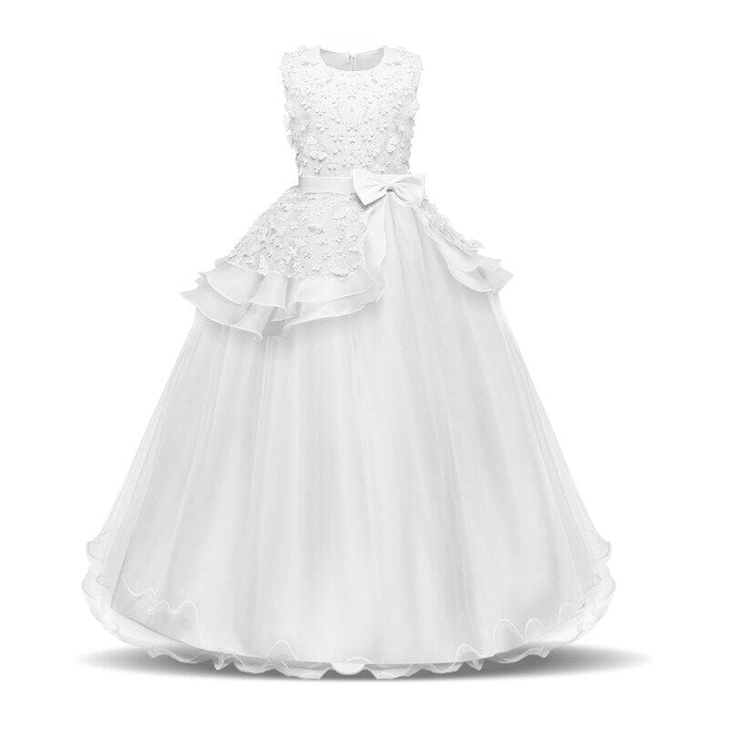 Formal Princess Dress Dresses Fashionjosie 354 white 10 