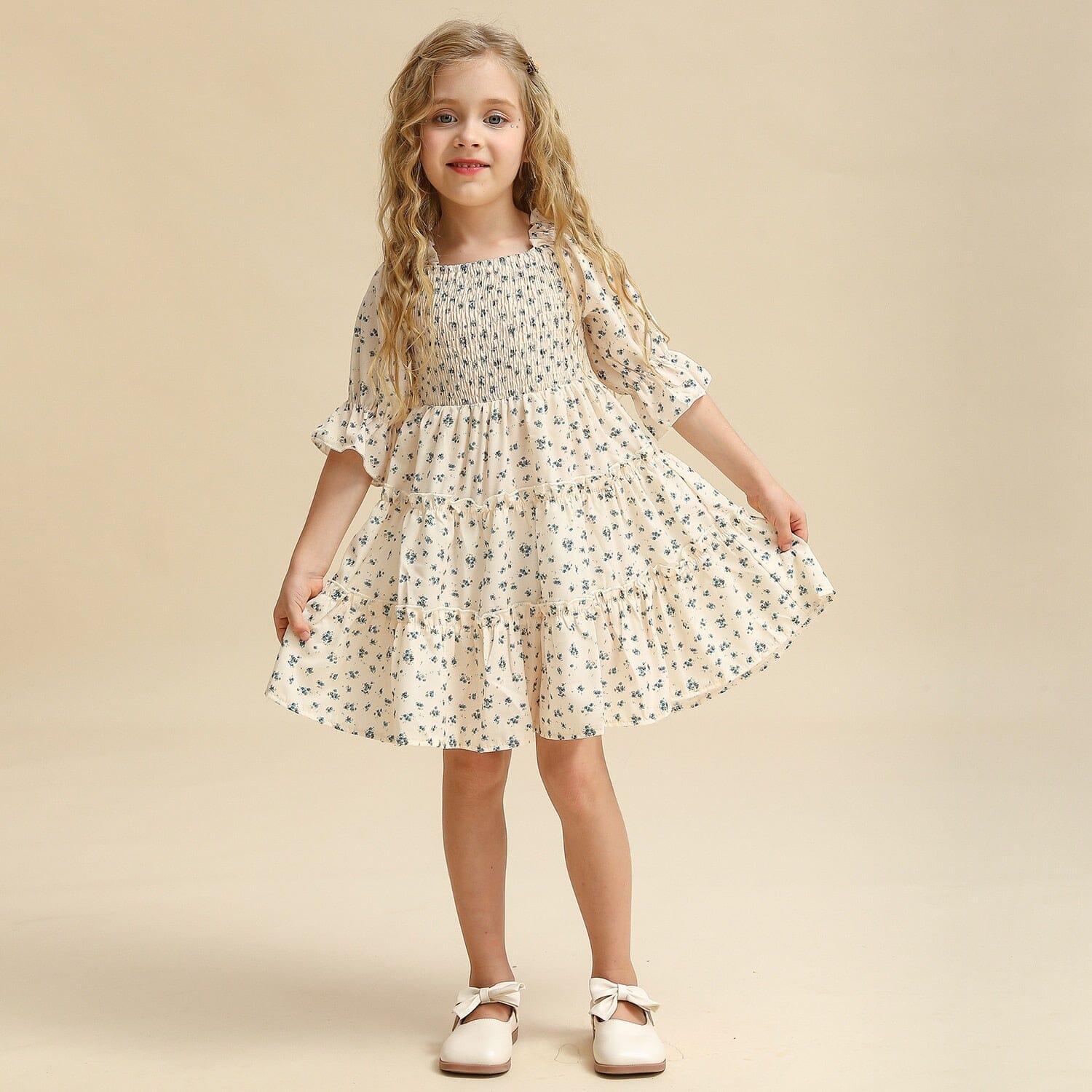 Full Sleeve French Style Dresses for Children Baby & Toddler Dresses Fashionjosie 