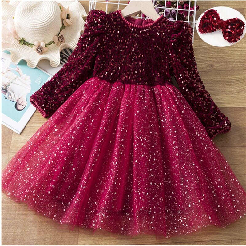 Girls' Long Sleeve Knit Dresses Baby & Toddler Dresses Fashionjosie 