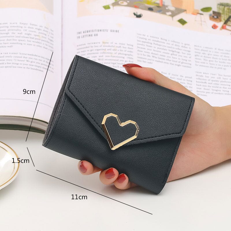 Heart-Shaped Women's Wallets Handbags, Wallets & Cases Fashionjosie 