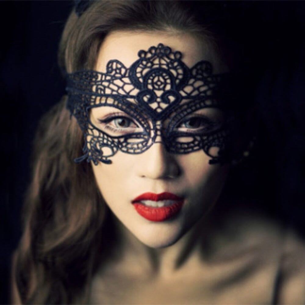 hot Masquerade Lace Eye Mask Apparel & Accessories FashionJosie 