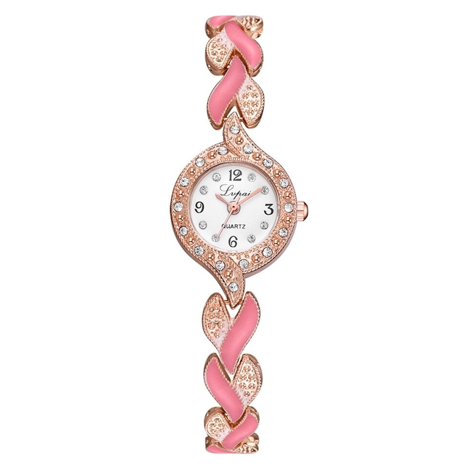 Luxury Crystal Watches Watches Fashionjosie Rose Gold Pink 