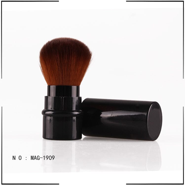 Mini Retractable Loose Powder Brush Makeup Brushes Fashionjosie Black 