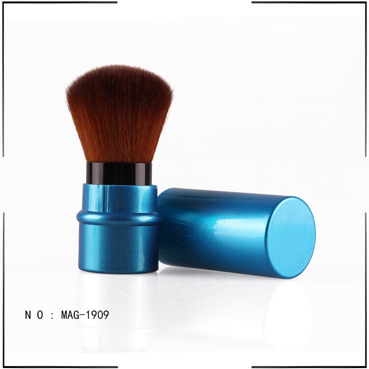 Mini Retractable Loose Powder Brush Makeup Brushes Fashionjosie Blue 