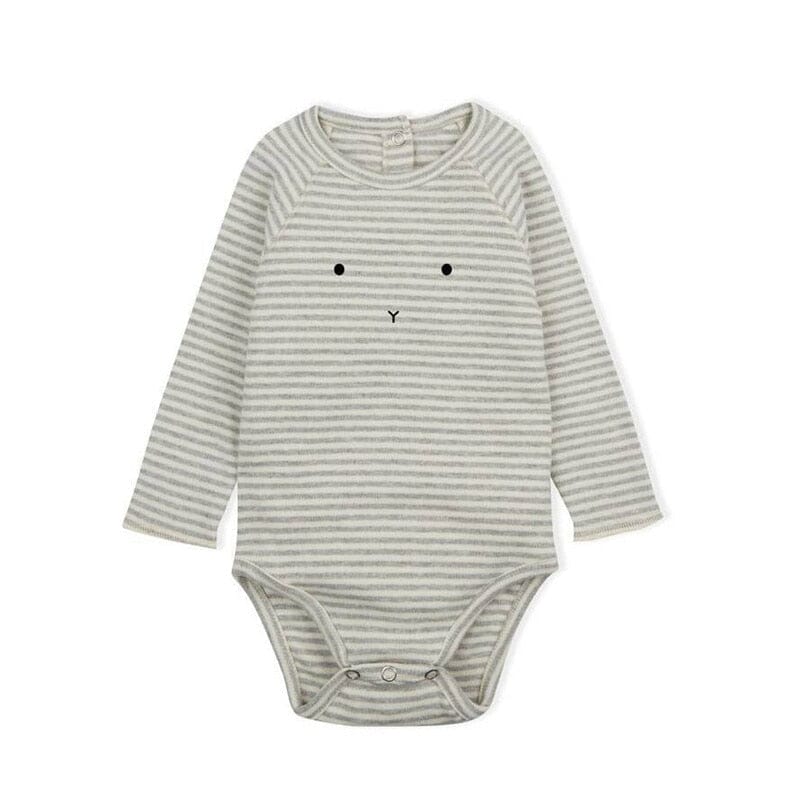 Newborn Baby Rompers - Long Sleeve Cotton Baby & Toddler Clothing Fashionjosie baby romper 17 0-3M 59 