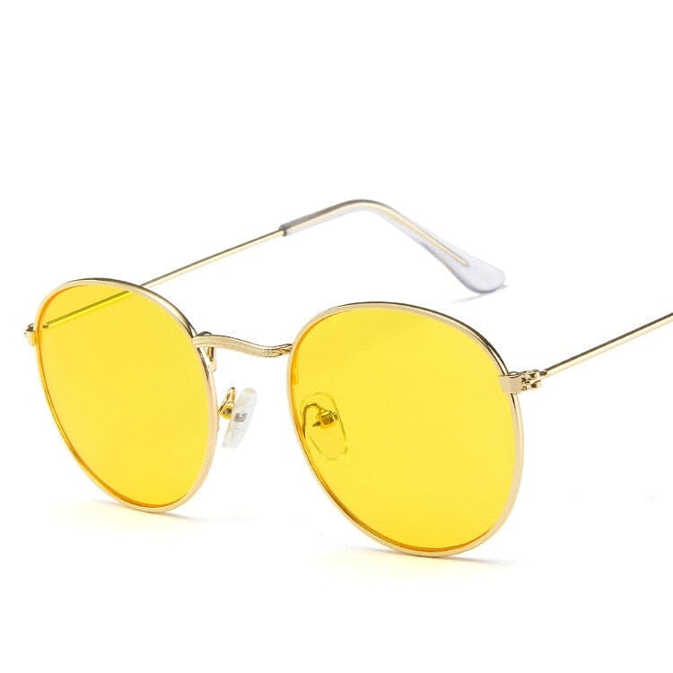 Oval Classic Sunglasses - Women/Men Sunglasses Fashionjosie 