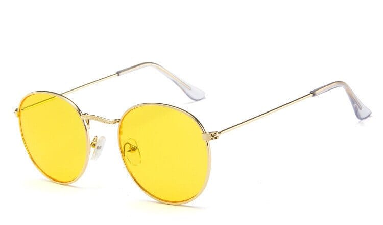Oval Classic Sunglasses - Women/Men Sunglasses Fashionjosie C6 
