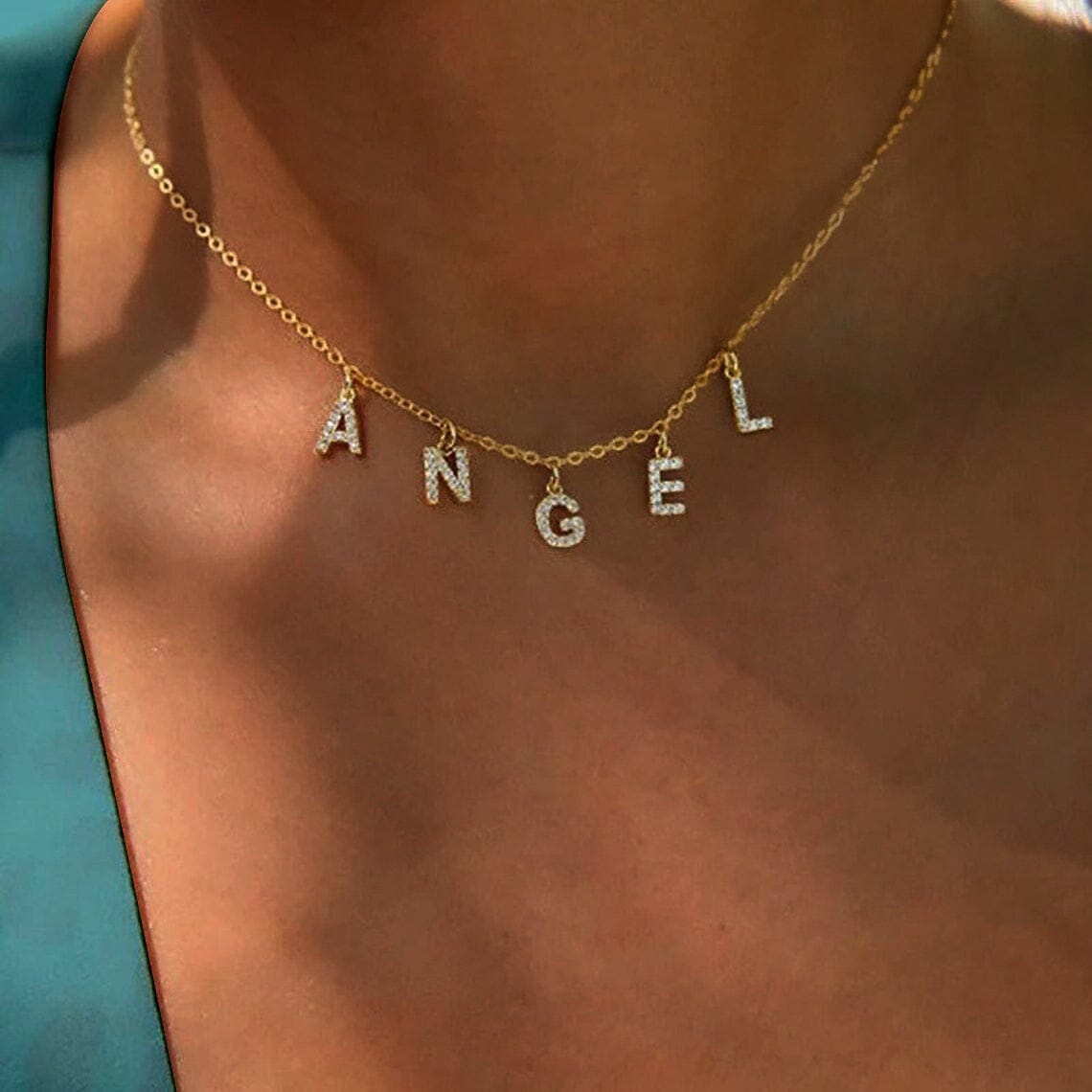 Personalized Name Necklace Necklaces Fashionjosie 