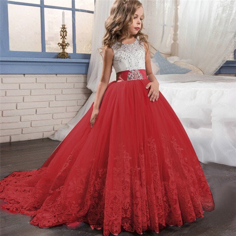 Princess Formal Dress for a Young Girl Girl's Clothes Fashionjosie 