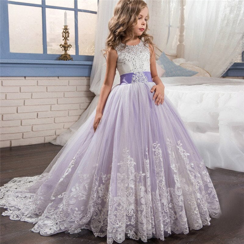 Princess Formal Dress for a Young Girl Girl's Clothes Fashionjosie 