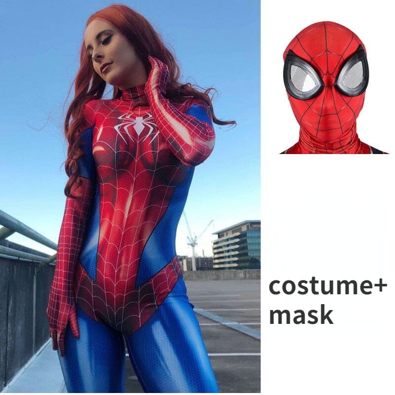 Sexy Spiderman Jumpsuit Jumpsuits & Rompers FashionJosie H NO open crotch XS 155 