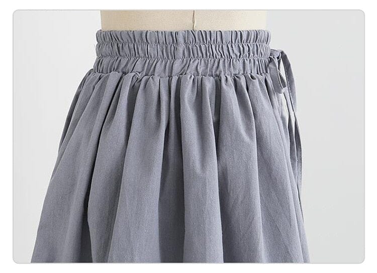 Shorts High Waist Loose Chiffon Skirts Fashionjosie 