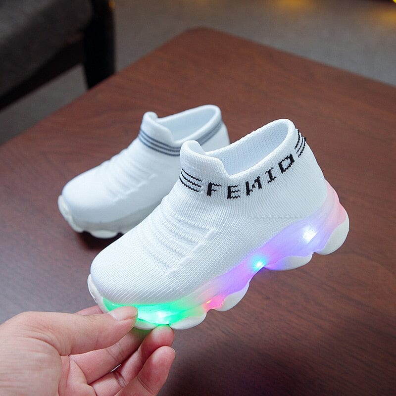 Sneakers Mesh Led Luminous Shoes Fashionjosie 