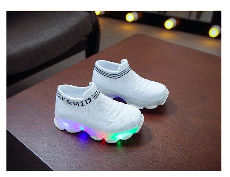 Sneakers Mesh Led Luminous Shoes Fashionjosie 