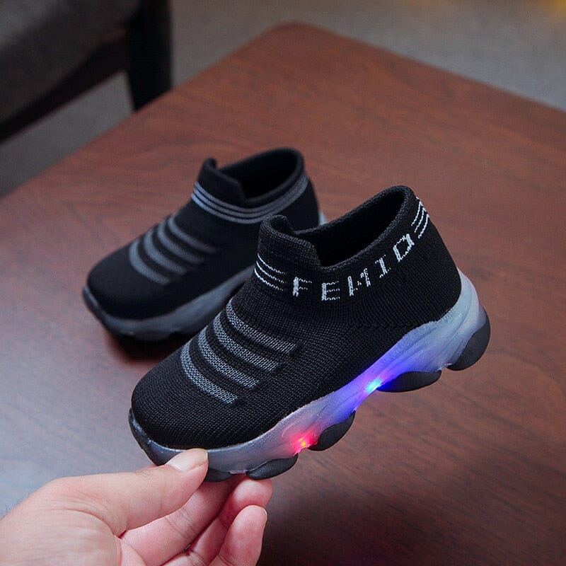 Sneakers Mesh Led Luminous Shoes Fashionjosie 