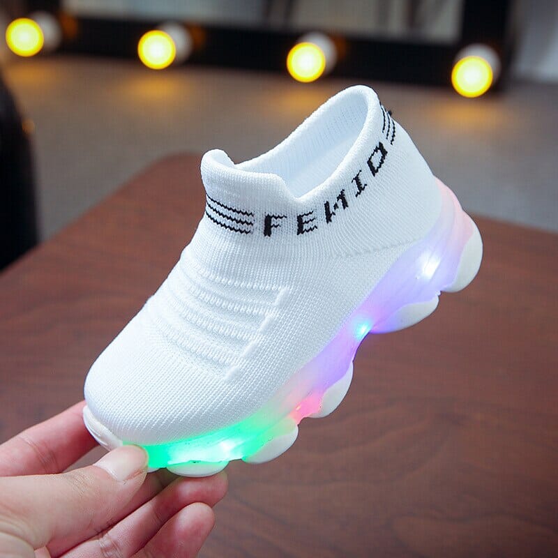 Sneakers Mesh Led Luminous Shoes Fashionjosie 