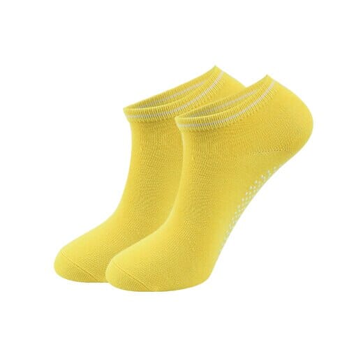 Sports Socks for Fitness Gym Socks Fashionjosie Yellow 