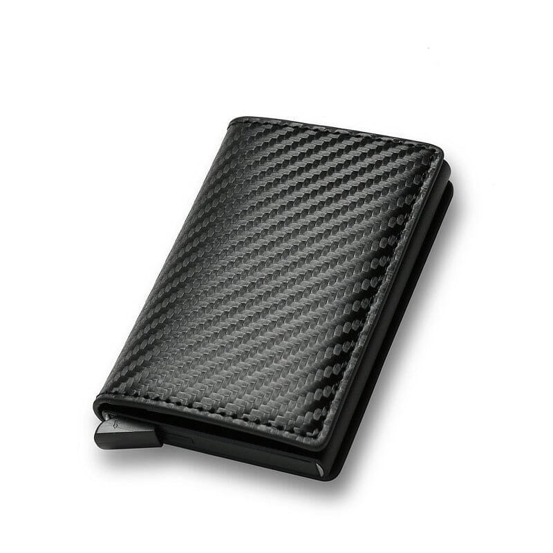 Thin and Smart Wallets Wallets & Money Clips Fashionjosie carbon black 