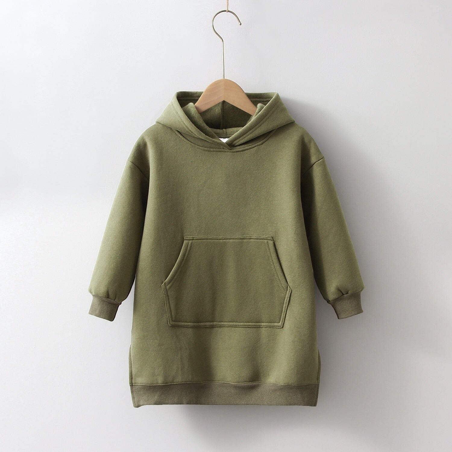 Warm Sweater Baby & Toddler Clothing Fashionjosie army green 1 4Y 110 