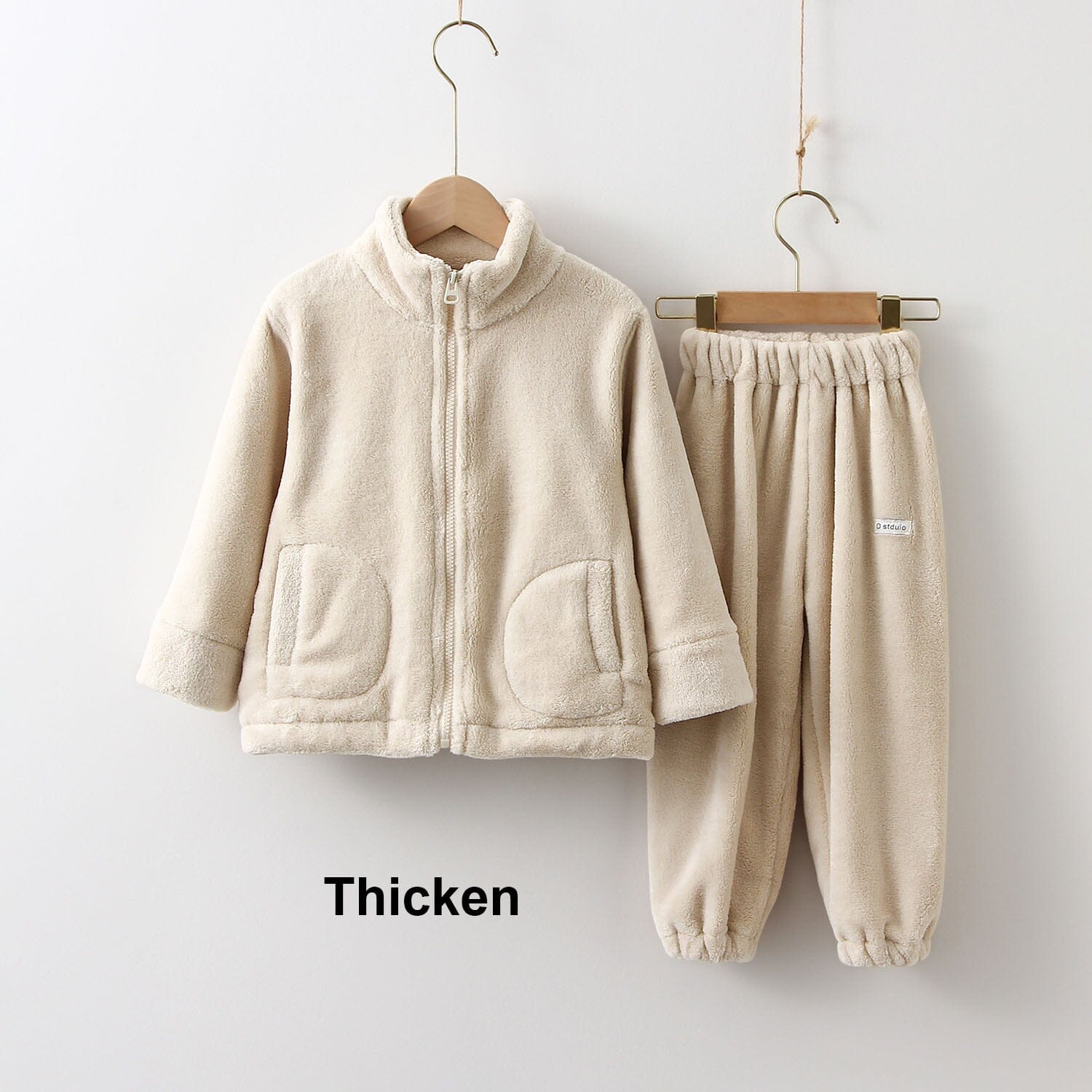 Warm Sweater Baby & Toddler Clothing Fashionjosie beige 4Y 110 