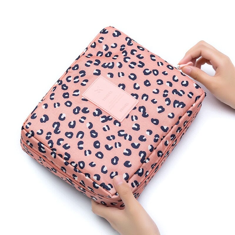 Waterproof Travel Cosmetic Bag: Multifunction Organizer Bags Accessories Fashionjosie Leopard China 