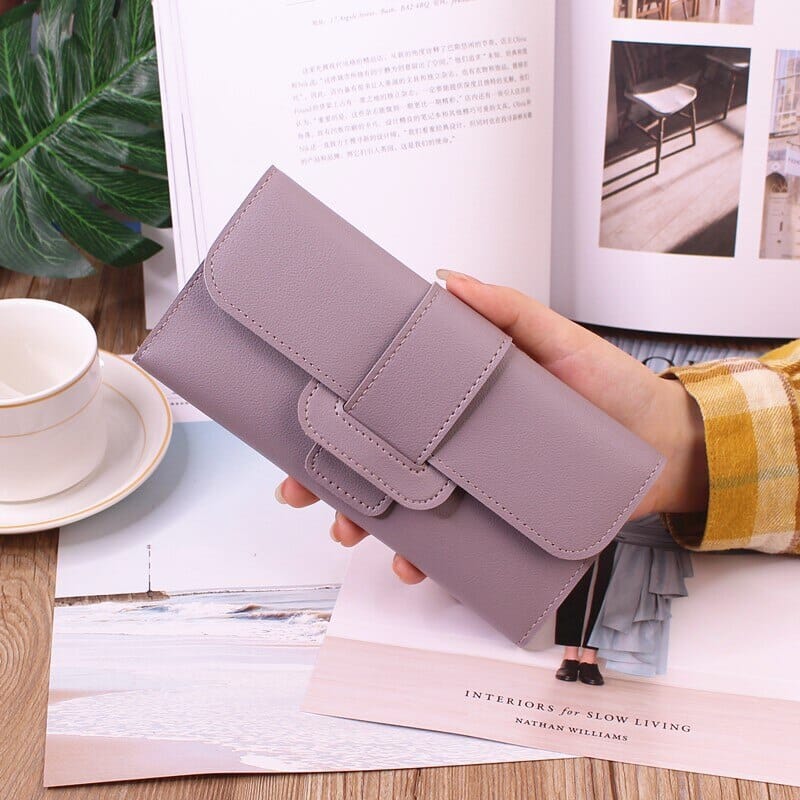 Women's Long Luxury Leather Wallets Handbags, Wallets & Cases Fashionjosie 