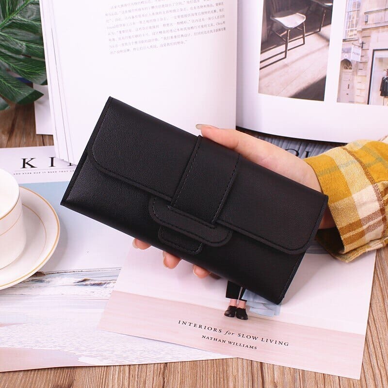 Women's Long Luxury Leather Wallets Handbags, Wallets & Cases Fashionjosie 