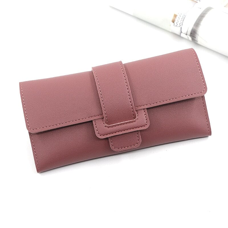 Women's Long Luxury Leather Wallets Handbags, Wallets & Cases Fashionjosie rose CN 