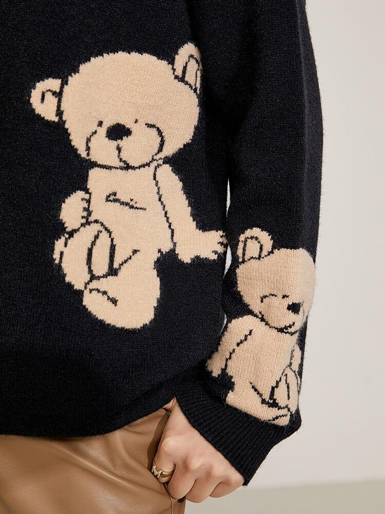 Bear Sweater Shirts & Tops Fashionjosie 