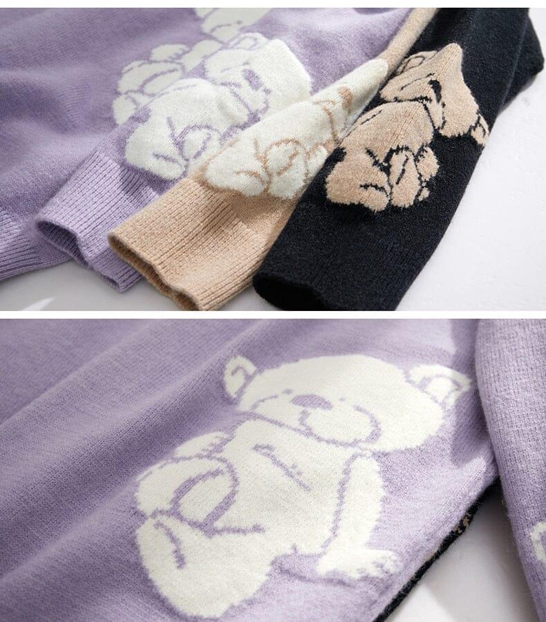 Bear Sweater Shirts & Tops Fashionjosie 