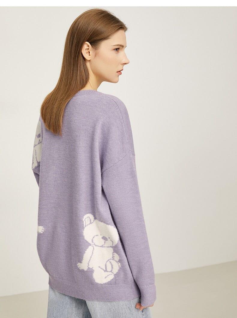 Bear Sweater Shirts & Tops Fashionjosie 