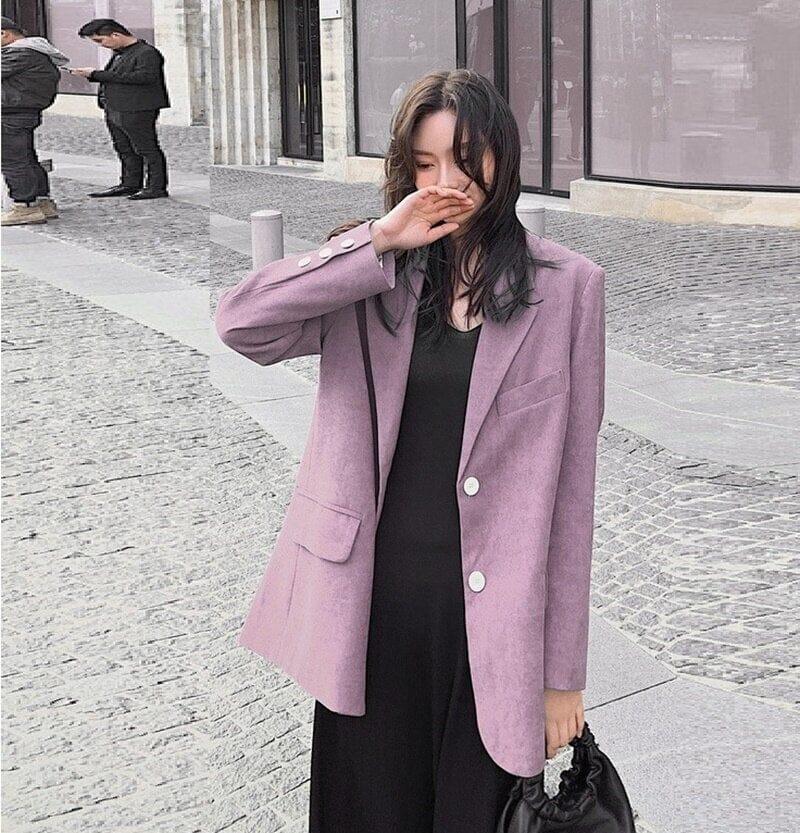 Blazer Oversize Jacket Coats & Jackets Fashionjosie 2 M 