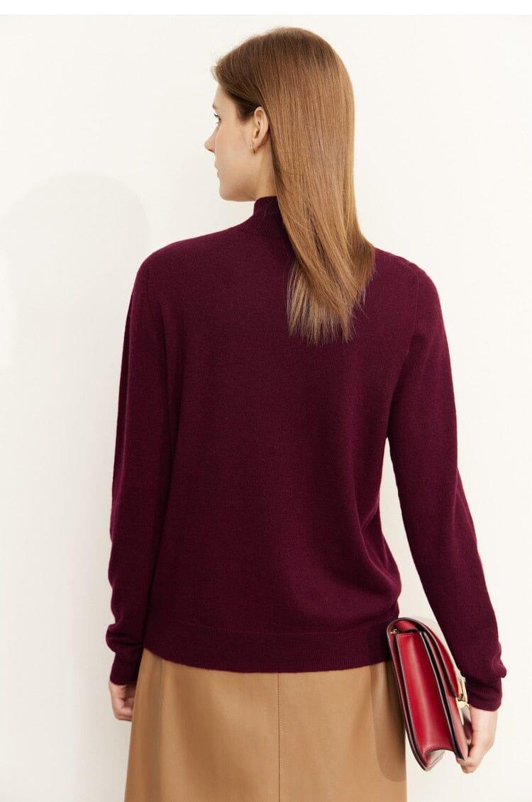 Warm wool sweaters for women