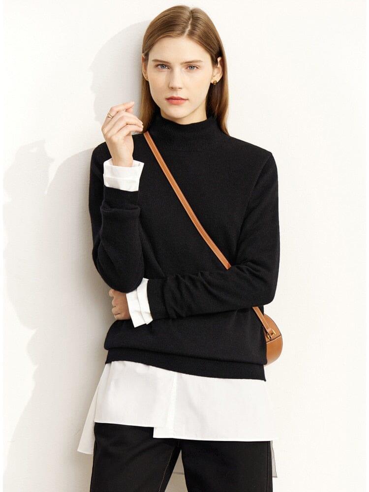 Women's slim fit turtleneck